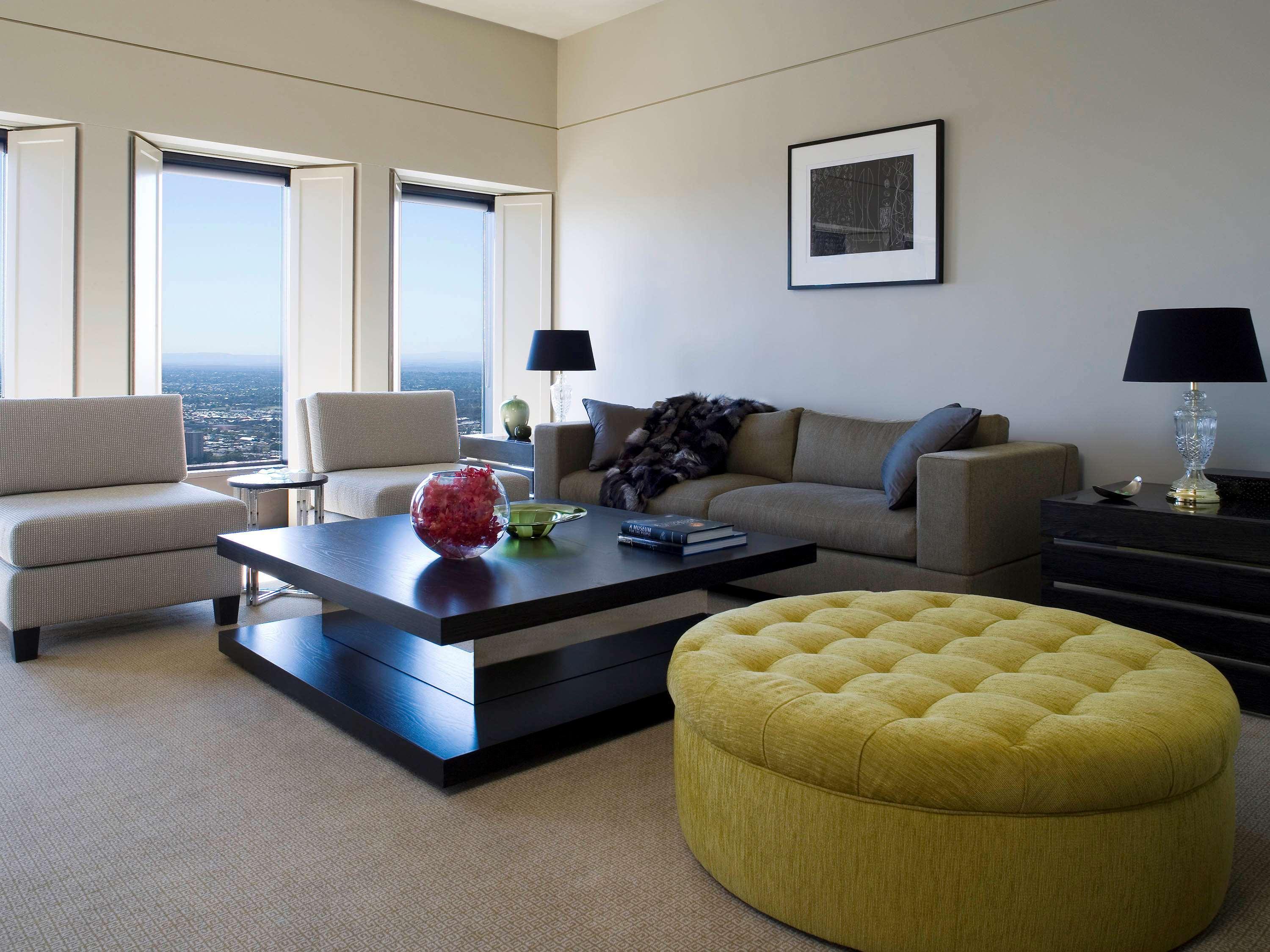 Sofitel Melbourne On Collins Exterior foto A living room